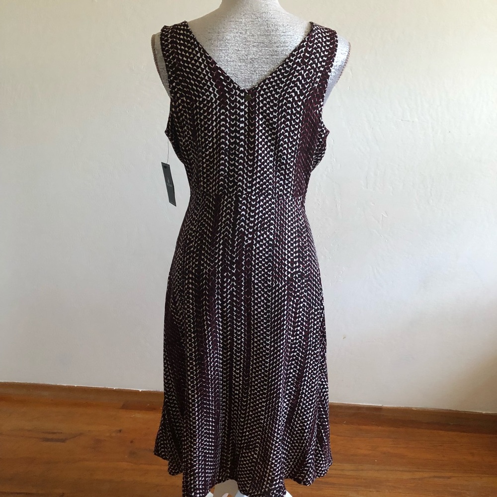 Volcom Patterned V-Neck Sleeveless Midi Dress - Picture 3 of 9